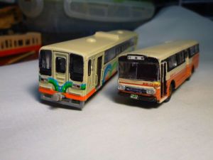 真岡鐡道と東武バス