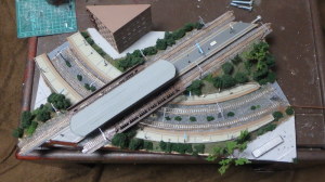 写真は真上から見たケルンメッセ駅モジュール