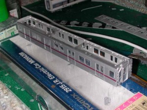 東武10030の塗装済みキット